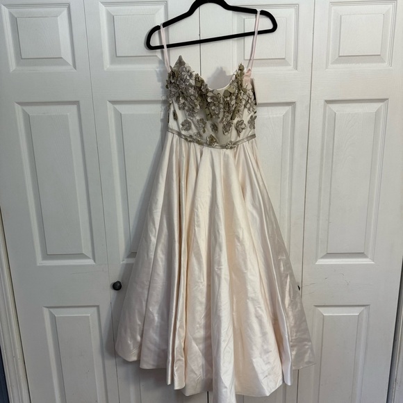 Kathryn Bass Dresses & Skirts - Kathryn Bass NWT Floral Blush Pink Formal Black Tie Prom Wedding Bridal Dress 6
